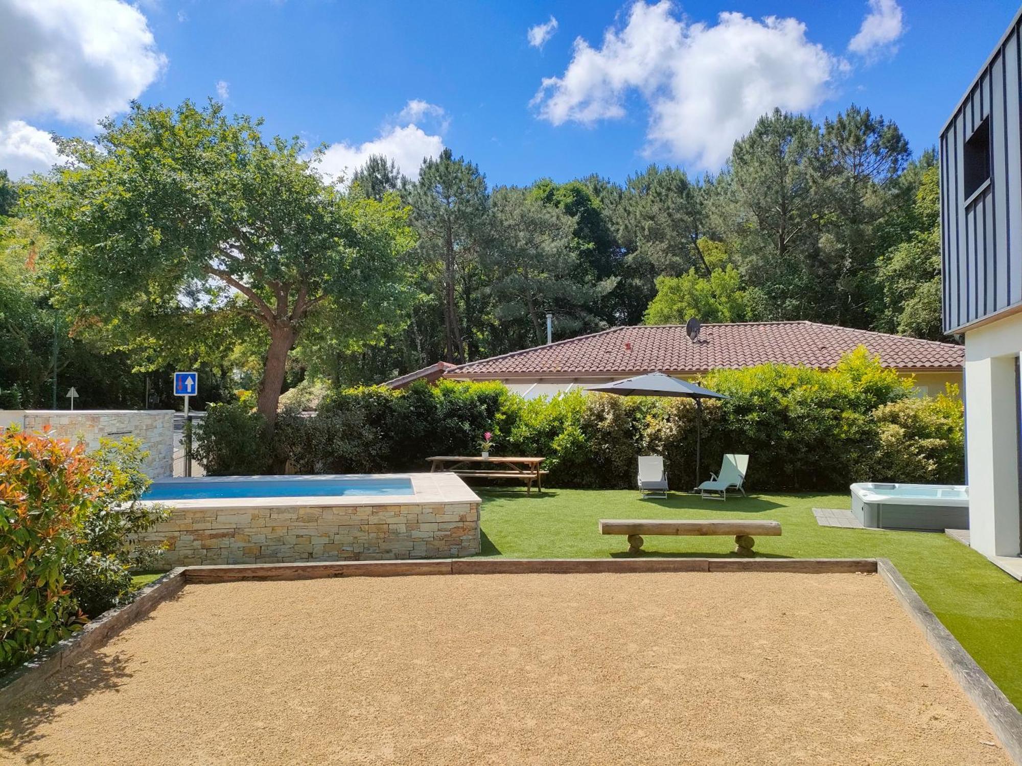 La Villa Ocean Avec Spa Et Piscine - Les Gites De Camparan Labenne Dış mekan fotoğraf